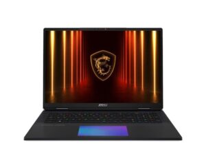 Laptop computer MSI  Notebook||Titan 18 HX AI A2XWJG|CPU  Core Ultra|U9-285HX|2800 MHz|18"|3840x2400|RAM 64GB|DDR5|6400 MHz|SSD 6TB|NVIDIA GeForce RTX 5090|24GB|ENG|Card Reader SD Express|Windows 11 Pro|Black|3.6 kg|TITAN18HXAIA2XWJG-492NL 