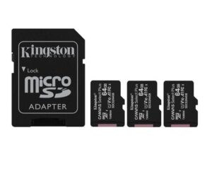Other Computer Accessory Kingston  MEMORY MICRO SDXC 64GB UHS-I/3PACK SDCG4/64GB 