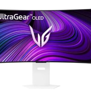 Monitors LG  Monitor||39GX90SA-W|39"|Gaming/Curved/21 : 9|Swivel|Height adjustable|Tilt|Matte|Panel OLED|3440x1440|21:9|240Hz|0.03 ms|Speakers|Colour White|39GX90SA-W 