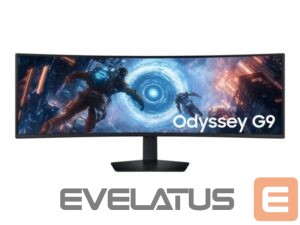 Monitors Samsung  LCD Monitor||LS49FG910EUXEN|49"|Gaming/Curved|Swivel|Height adjustable|Tilt|Matte|Panel VA|5120x1440|32:9|144Hz|1 ms|Colour Black|LS49FG910EUXEN 