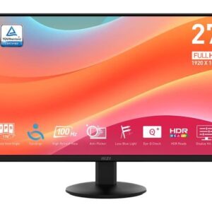 Monitorid MSI  LCD Monitor||PRO MP272L|27"|Business|Matte|Panel IPS|1920x1080|16:9|100Hz|1 ms|Tilt|Colour Black|PROMP272L 