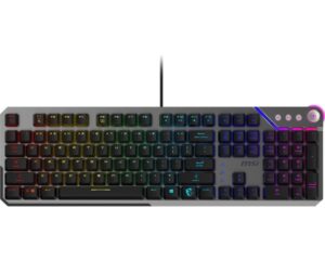 Arvuti klaviatuur MSI  KEYBOARD GAMING BLACK US/STRIKE 600 SILENT 