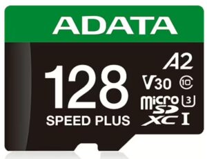 Other Computer Accessory ADATA  MEMORY MICRO SDXC 128GB UHS-I/UD128GUI3V30A2SP-RA1 
