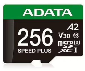 Other Computer Accessory ADATA  MEMORY MICRO SDXC 256GB UHS-I/UD256GUI3V30A2SP-RA1 