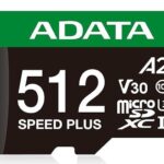 Other Computer Accessory ADATA  MEMORY MICRO SDXC 512GB UHS-I/UD512GUI3V30A2SP-RA1 