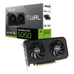 Vaizdo plokštės / Vaizdo plokštės Asus  Graphics Card||NVIDIA GeForce RTX 5050|8 GB|GDDR6|128 bit|PCIE 5.0 16x|Dual Slot Fansink|DUAL-RTX5050-O8G 