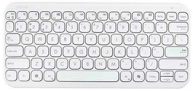 Computer keyboard Asus KEYBOARD WRL KW100 WHITE/90XB0880-BKB4F0