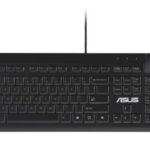 Datora tastatūra Asus  KEYBOARD KU100 BLACK/90XB05E0-BKB010 