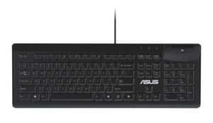 Datora tastatūra Asus  KEYBOARD KU100 BLACK/90XB05E0-BKB010 