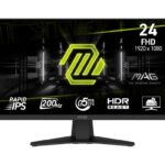Monitoriai MSI  LCD Monitor||MAG 244F|23.8"|Gaming|Matte|Panel IPS|1920x1080|16:9|200Hz|0.5 ms|Colour Black|MAG244F 