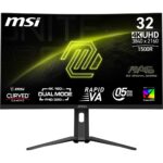 Monitorid MSI  LCD Monitor||MAG 321CUPDF|31.5"|Gaming/Curved/4K|Panel VA|3840x2160|16:9|160 Hz|0.5 ms|MAG321CUPDF 