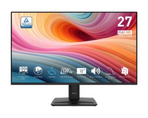 Monitors MSI  LCD Monitor||PRO MP275 E2|27"|Business|Panel IPS|1920x1080|16:9|120 ??|1 ms|Speakers|PROMP275E2 