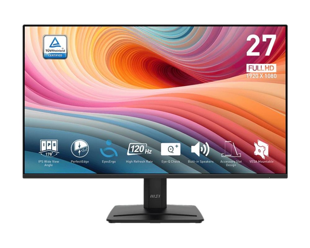 Monitorid MSI LCD Monitor||PRO MP275 E2|27"|Business|Panel IPS|1920x1080|16:9|120 ??|1 ms|Speakers|PROMP275E2