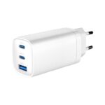 Įkrovikliai ir kabeliai Gembird  CHARGER USB UNIVERSAL QC3.0/TA-UC-PDQC65-01-W 