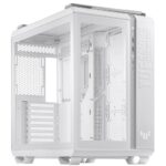 Kompiuterio dėžė Asus  Case||TUF Gaming GT502|MidiTower|Case product features Transparent panel|Not included|ATX|MicroATX|MiniITX|Colour White|GAMGT502PLUS/TGARGBWH 