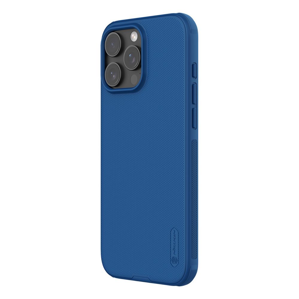 Back panel cover Nillkin Nillkin Super Frosted Shield Pro Magnetic Case for iPhone 16 Pro - blue