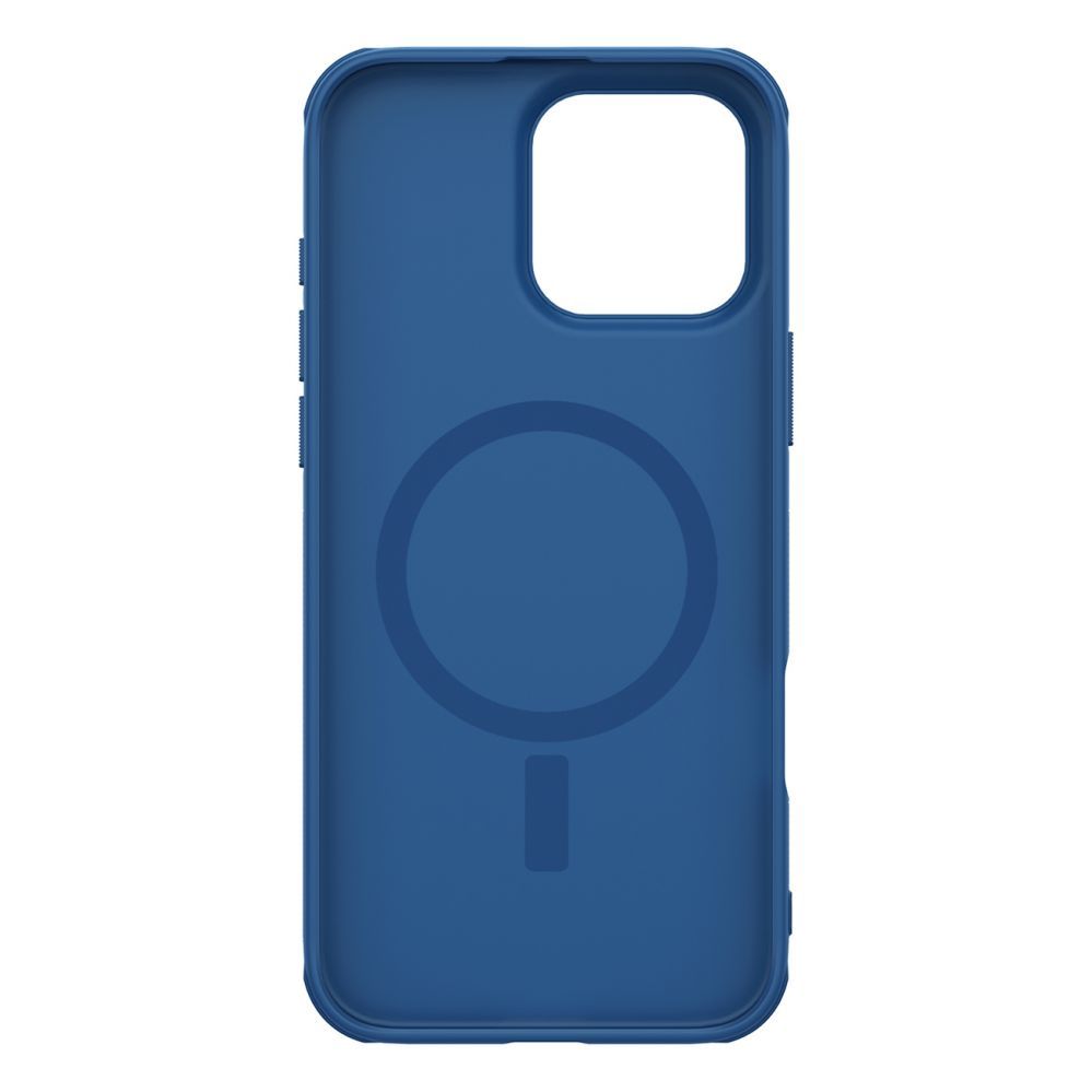 Back panel cover Nillkin Nillkin Super Frosted Shield Pro Magnetic Case for iPhone 16 Pro - blue