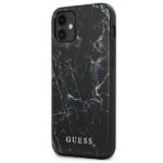 Back panel cover Guess  Guess GUHCP12SPCUMABK iPhone 12 mini 5,4" czarny/black hardcase Marble