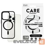 Back panel cover Panzer Glass  CARE by PanzerGlass Urban Combat Case MagSafe for iPhone 15 Pro - Black 