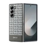 Back panel cover DKNY  DKNY Repeat Pattern Bottom Stripe Case for Samsung Galaxy Z Fold 6 - Brown 