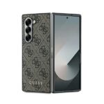 Aizmugurējais vāciņš Guess  Guess 4G Case for Samsung Galaxy Z Fold 6 - Brown 