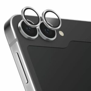 Apsauginiai stiklai UNIQ  Uniq Optix Auminium Tempered Glass for Lens with Applicator for Samsung Galaxy Z Flip 6 - White 