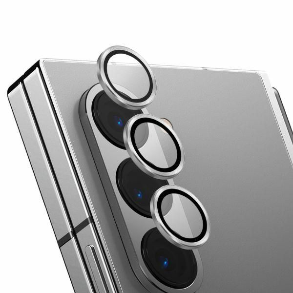 Aizsargstikls UNIQ Uniq Optix Auminium Tempered Glass for Lens with Applicator for Samsung Galaxy Z Fold 6 - White