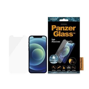 Apsauginiai stiklai Panzer Glass  Tempered glass PanzerGlass Standard Super+ antibacterial for iPhone 12 Mini 
