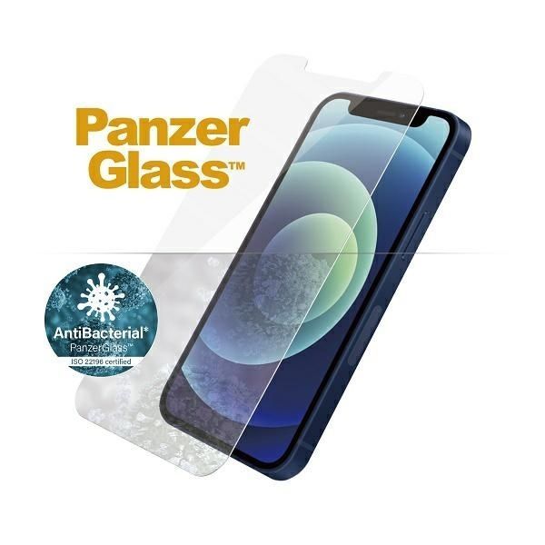 Aizsargstikls Panzer Glass Tempered glass PanzerGlass Standard Super+ antibacterial for iPhone 12 Mini
