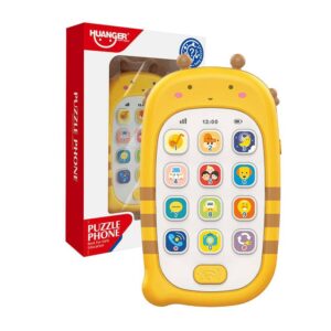 Cits mobilo telefonu aksesuārs Huanger  Huanger HE0536 toy phone with recording function (yellow) 