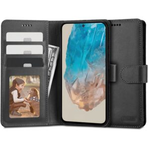 Back panel cover Tech-Protect  Tech-Protect Wallet Case for Samsung Galaxy M35 5G - Black 