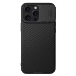 Back panel cover Nillkin - Nillkin CamShield Pro Magnetic Case for iPhone 16 Pro - black