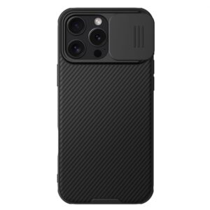 Nugarėlės dėklai Nillkin - Nillkin CamShield Pro Magnetic Case for iPhone 16 Pro - black 