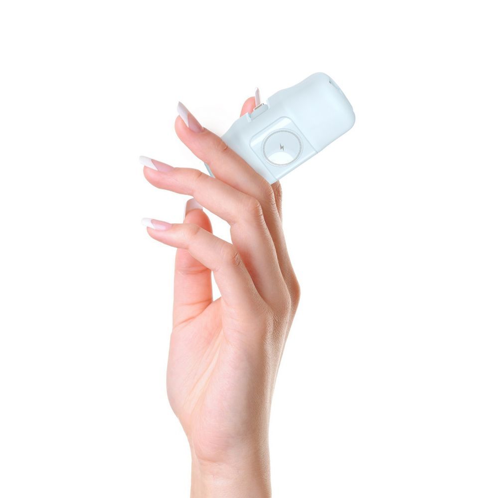 Other Phone Accessory Wozinsky WF16-YLS 5000mAh 15W Lightning Mini Power Bank with Built-in USB-C Cable and Apple Watch Charger - Blue