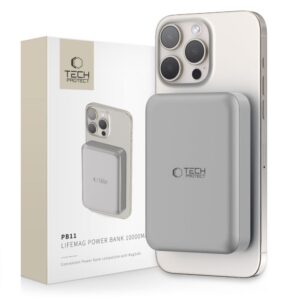 Other Phone Accessory Tech-Protect  Powerbank Tech-Protect PB11 LifeMag MagSafe 10000 mAh - titanium 