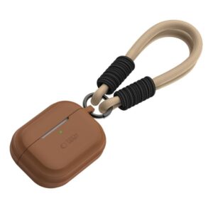 Other Phone Accessory Tech-Protect  Tech-Protect Silicone Rope Case for Apple AirPods Pro 1 / 2 - Brown 