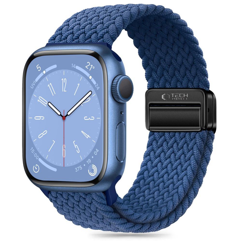 Other Phone Accessory Tech-Protect Tech-Protect Nylonmag Strap for Apple Watch 4 / 5 / 6 / 7 / 8 / 9 / SE / Ultra 1 / 2 (42 / 44 / 45 / 49 mm) - Blue