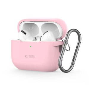 Other Phone Accessory Tech-Protect  Tech-Protect Silicone Hook Case for Apple AirPods Pro 1 / 2 - Pink 