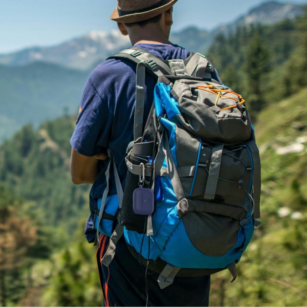 Other Phone Accessory Tech-Protect Tech-Protect Silicone Hook Case for Apple AirPods Pro 1 / 2 - Pink