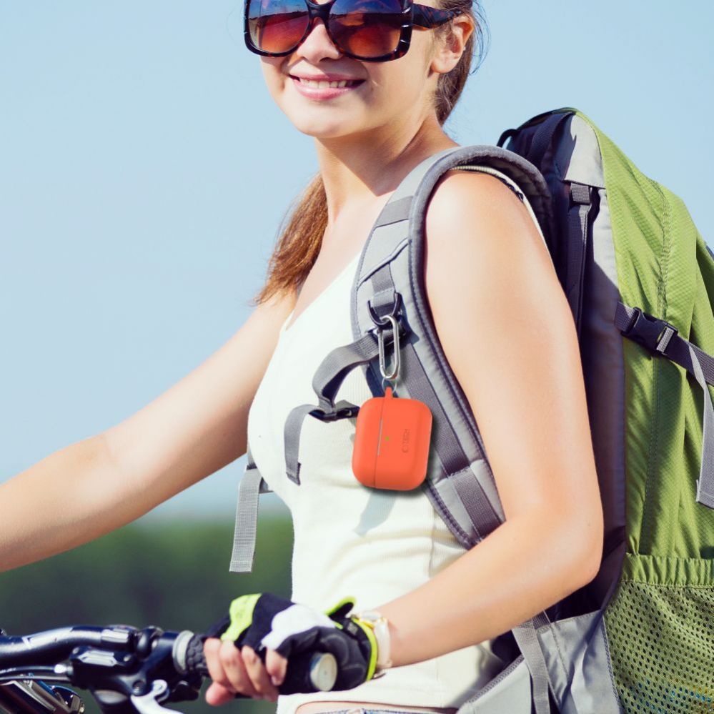 Other Phone Accessory Tech-Protect Tech-Protect Silicone Hook Case for Apple AirPods Pro 1 / 2 - Pink