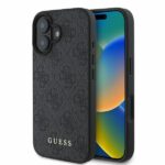 Чехол на заднюю панель Guess  Guess 4G Classic iPhone 16 Case - Black