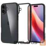 Tagakaaned Spigen  Spigen Ultra Hybrid iPhone 16 Case - Matte Black 