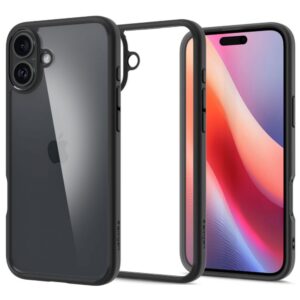 Чехол на заднюю панель Spigen  Spigen Ultra Hybrid iPhone 16 Case - Matte Black 