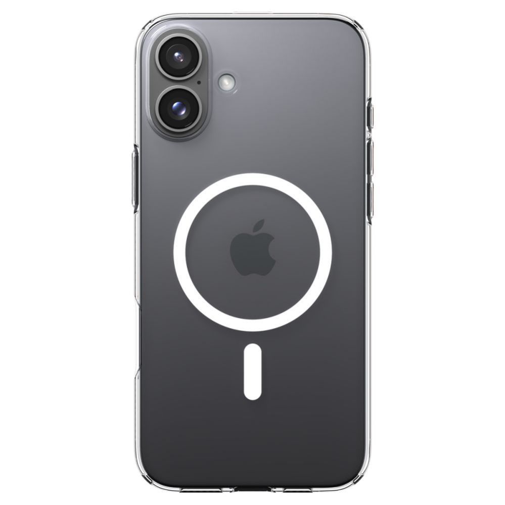Back panel cover Spigen Spigen Liquid Crystal Mag Case with MagSafe for iPhone 16 - Clear
