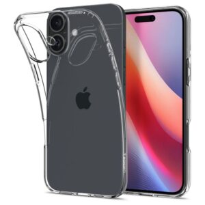 Чехол на заднюю панель Spigen  Spigen Liquid Crystal iPhone 16 Case - Clear 
