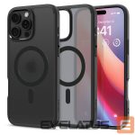 Back panel cover Spigen  Spigen Ultra Hybrid Mag Case with MagSafe for iPhone 16 Pro - Black 