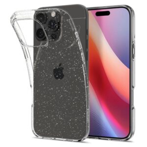 Чехол на заднюю панель Spigen  Spigen Liquid Crystal iPhone 16 Pro Case - Clear Glitter 