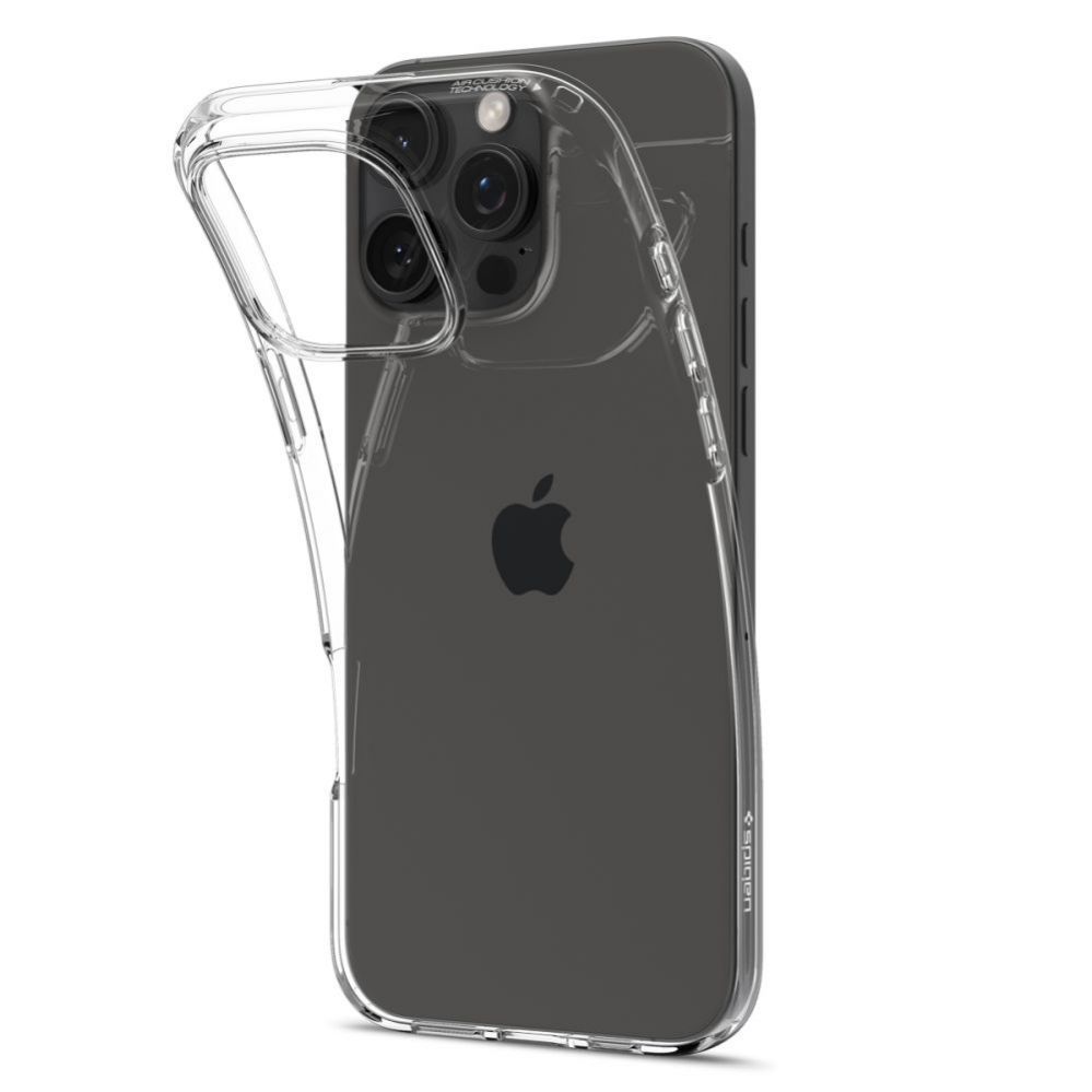 Aizmugurējais vāciņš Spigen Spigen Liquid Crystal iPhone 16 Pro Case - Clear