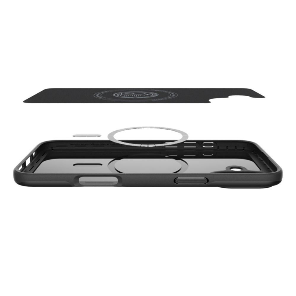 Back panel cover Spigen Spigen Thin Fit MagSafe Case for iPhone 16 Plus - Black