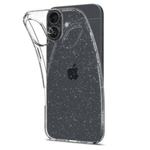 Aizmugurējais vāciņš Spigen  Spigen Liquid Crystal iPhone 16 Plus Case - Clear Glitter 